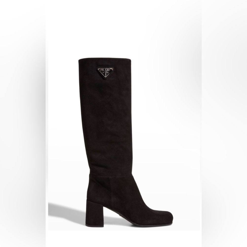 PRADA SUEDE KNEE BOOTS $1,850